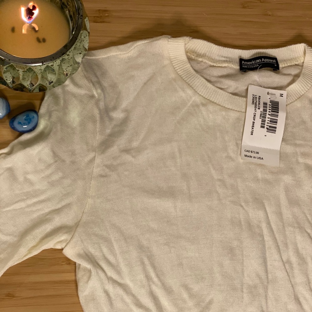 American Apparel Fine Knit Sweater